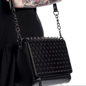 New rhea spiked handbag
